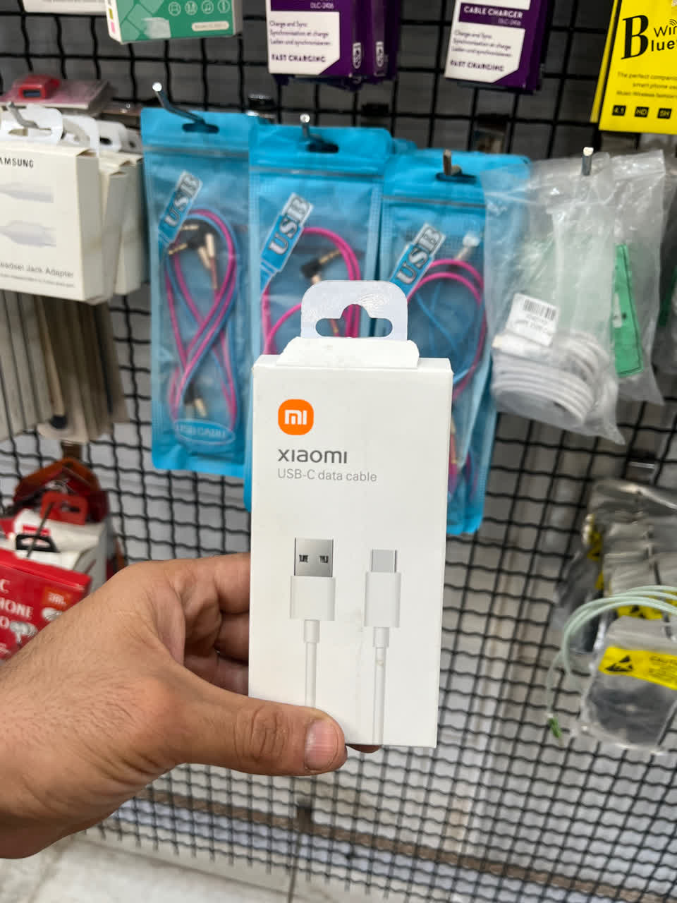 کابل شارژ Xiaomi type-c مدل 120W